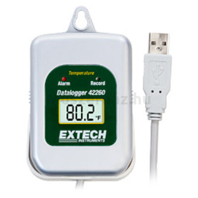 Extech 42275 hőmérsékletmérő és páratartalom adatgyűjtő