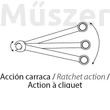 EGA Master 69869 Mastergear Combination csillag-villáskulcs készlet, 12 db, 8...19 mm