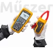 Fluke 283FC/PV digitális multiméter lakatfogóval készletben CAT-III 1500V napelemes mérésekhez