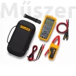 Fluke 283FC/PV digitális multiméter lakatfogóval készletben CAT-III 1500V napelemes mérésekhez