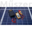 Fluke 283FC/PV digitális multiméter lakatfogóval készletben CAT-III 1500V napelemes mérésekhez