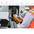 Fluke FEV350/TY2 elektromos autó töltőpont analizátor műszer és Type 2 töltő adapter