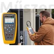 Fluke FEV350/TY2 elektromos autó töltőpont analizátor műszer és Type 2 töltő adapter
