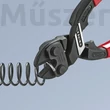 KNIPEX 71 02 200 CoBolt kompakt csapszegávó fogó 200 mm