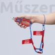 KNIPEX 70 02 160 oldalcsípő fogó műanyaghoz, 160 mm