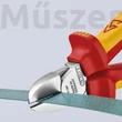 KNIPEX 70 06 160 T VDE szigetelt oldalcsípőfogó, rögzítőszemmel, 160 mm