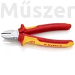 KNIPEX 70 06 180 VDE szigetelt oldalcsípőfogó, 180 mm