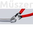 KNIPEX 72 01 160 oldalcsípő fogó műanyaghoz