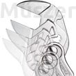 KNIPEX 86 03 150 Cobra vízpumpa-fogó, fogókulcs és csavarkulcs 0-27 mm, 150 mm