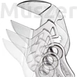 KNIPEX 86 03 250 Cobra vízpumpa-fogó, fogókulcs és csavarkulcs 0-46 mm, 250 mm