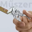 KNIPEX 86 04 100 XS Mini fogókulcs és csavarkulcs, 0-21 mm, 100 mm