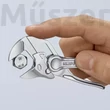 KNIPEX 86 04 100 XS Mini fogókulcs és csavarkulcs, 0-21 mm, 100 mm