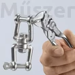 KNIPEX 86 04 100 XS Mini fogókulcs és csavarkulcs, 0-21 mm, 100 mm