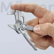 KNIPEX 86 04 100 XS Mini fogókulcs és csavarkulcs, 0-21 mm, 100 mm