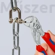 KNIPEX 86 05 180 T fogókulcs és csavarkulcs 0-40 mm, 180 mm, rögzítőszemmel