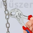 KNIPEX 86 05 180 T fogókulcs és csavarkulcs 0-40 mm, 180 mm, rögzítőszemmel