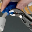 KNIPEX 87 01 180 Cobra Hightech cső- és vízpumpafogó 0-42 mm, 180 mm