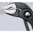 KNIPEX 87 01 180 Cobra Hightech cső- és vízpumpafogó 0-42 mm, 180 mm