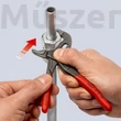 KNIPEX 87 01 180 Cobra Hightech cső- és vízpumpafogó 0-42 mm, 180 mm