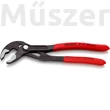 KNIPEX 87 01 180 Cobra Hightech cső- és vízpumpafogó 0-42 mm, 180 mm