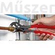 KNIPEX 87 03 250 Cobra Hightech cső- és vízpumpafogó, krómozott, 0-50 mm, 250 mm
