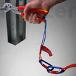KNIPEX 87 26 250 T Cobra VDE Hightech vízpumpa-fogó szigetelt, 250 mm