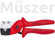 KNIPEX 90 10 185 csővágó többrétegű és pneumatikus tömlőkhöz, Ø 20 mm-ig