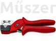KNIPEX 90 10 185 csővágó többrétegű és pneumatikus tömlőkhöz, Ø 20 mm-ig