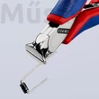 KNIPEX 62 12 120 precíziós ferdecsípőfogó, 120 mm