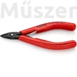KNIPEX 75 52 125 precíziós oldacsípőfogó, szerszámacél, 125 mm