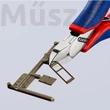 KNIPEX 77 22 115 elektronikai oldalcsípőfogó, 115 mm