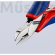 KNIPEX 77 22 115 elektronikai oldalcsípőfogó, 115 mm