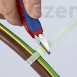 KNIPEX 77 82 130 elektronikai oldalcsípőfogó, kerek fej, fazetta nélkül, 130 mm