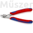 KNIPEX 78 13 125 precíziós vágófogó, rozsdamentes acél, huzalszorítóval, 125 mm