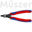 KNIPEX 78 31 125 precíziós vágófogó, szerszámacélból, 125 mm