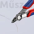 KNIPEX 78 41 125 precíziós vágófogó, szerszámacélból, huzalszorítóval, 125 mm