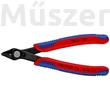 KNIPEX 78 61 125 precíziós vágófogó, szerszámacélból, 125 mm