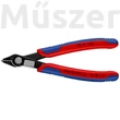 KNIPEX 78 71 125 precíziós vágófogó, szerszámacélból, huzalszorítóval, 125 mm