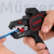 KNIPEX 12 62 180 ComStrip automata huzalcsupaszító fogó 180 mm