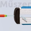 KNIPEX 12 85 110 SB Csupaszító szerszám optikai kábelhez, 110 mm