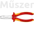 KNIPEX 13 46 165 VDE 1000 V szigetelt huzalcsupaszító-köpenyeltávolító fogó, 165 mm