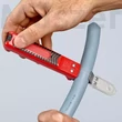 KNIPEX 16 20 165 SB kábelcsupaszító szerszám szikével
