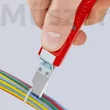 KNIPEX 16 20 165 SB kábelcsupaszító szerszám szikével