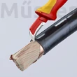 KNIPEX 98 55 szigetelt kábelcsupaszító kés csúszósaruval