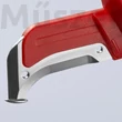 KNIPEX 98 55 szigetelt kábelcsupaszító kés csúszósaruval
