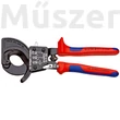KNIPEX 95 31 250 racsnis kábelvágó 250 mm