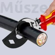 KNIPEX 95 36 280 szigetelt racsnis kábelvágó 280 mm