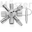 KNIPEX 00-11-01 TwinKey kapcsolószekrény kulcs