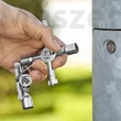 KNIPEX 00-11-01 TwinKey kapcsolószekrény kulcs