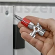 KNIPEX 00-11-02 kapcsolószekrény kulcs 44 mm